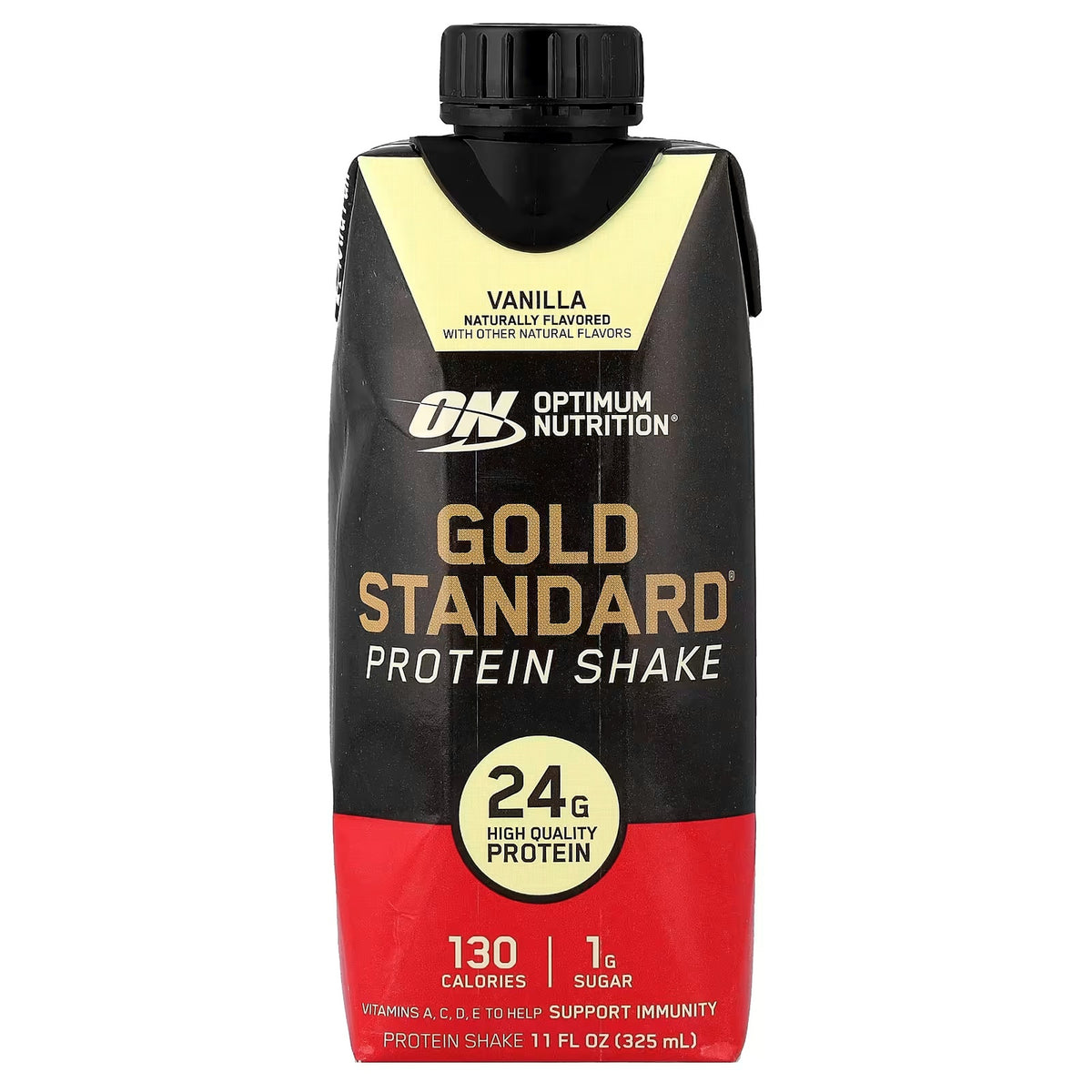 Optimum Nutrition Gold Standard Protein Shake – Vanilla, 4 × 325 mL — product image 2