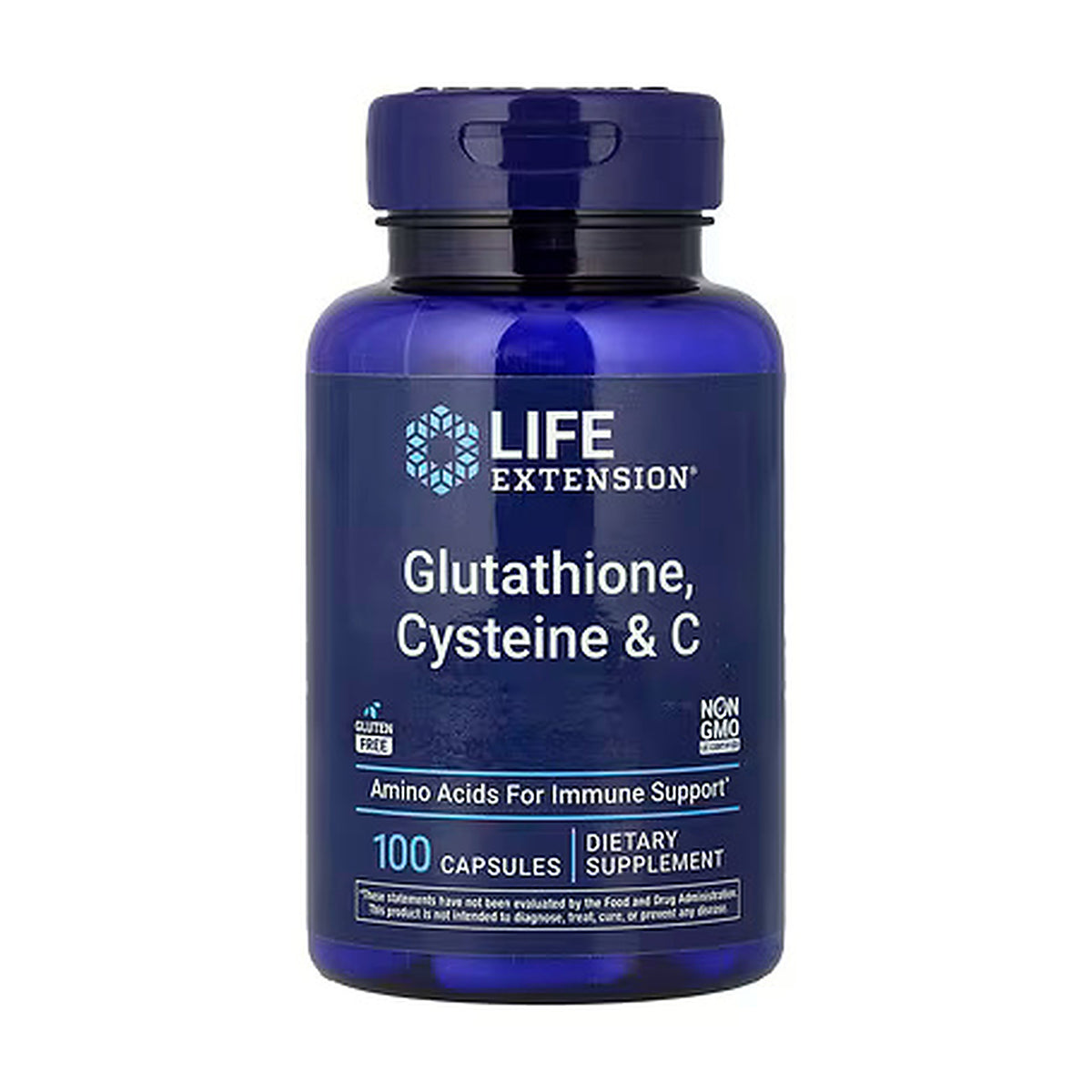 Life Extension Glutathione, Cysteine & C – 100 Capsules