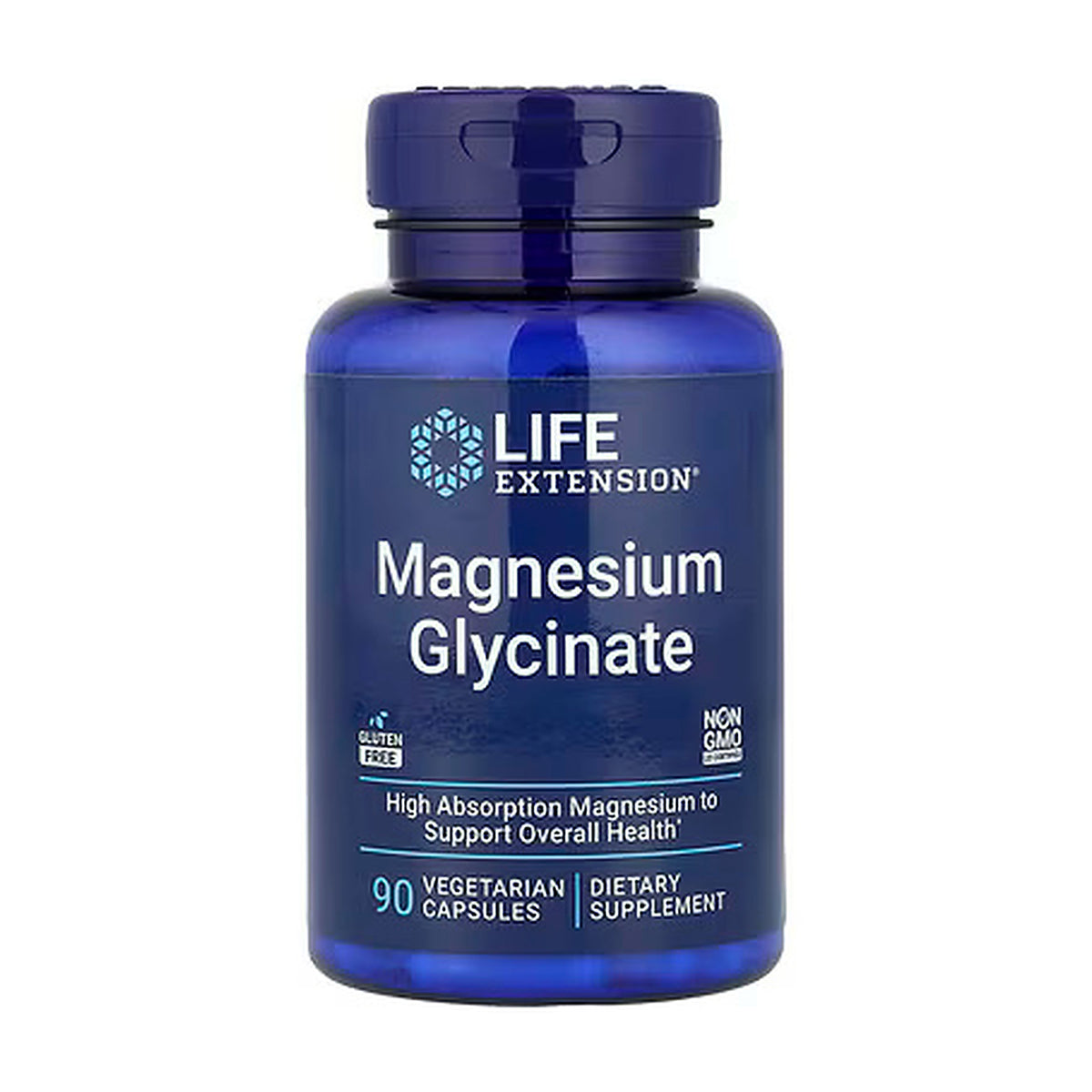Life Extension Magnesium Glycinate 90 Veg Capsules
