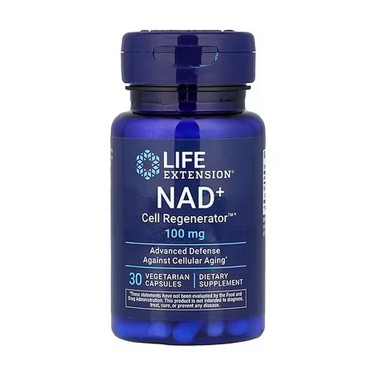 Life Extension NAD+ Cell Regenerator 100mg 30 Veg Capsules