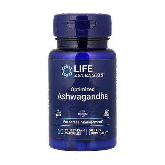 Life Extension Optimized Ashwagandha 60 Veg Capsules