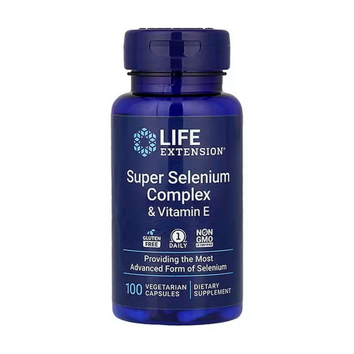 Life Extension Super Selenium Complex & Vitamin E 100 Veg Capsules