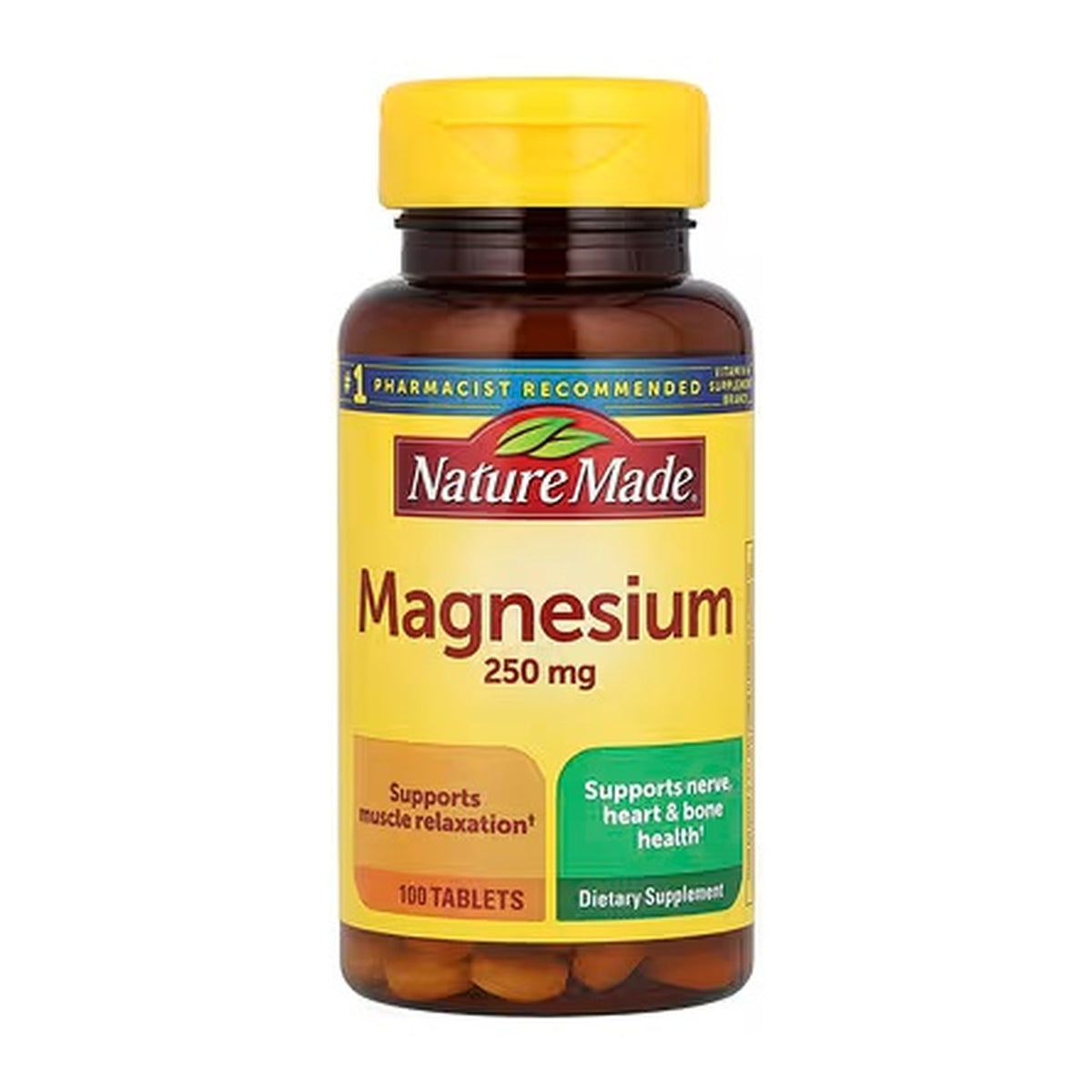 Nature Made Magnesium 250 mg - 200 Tablets