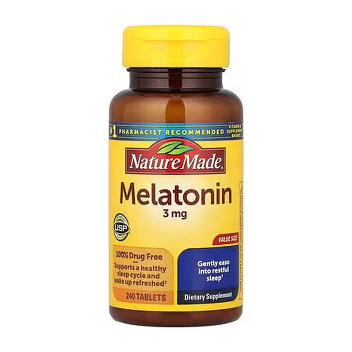 Nature Made Melatonin 3 mg - 120 Tablets
