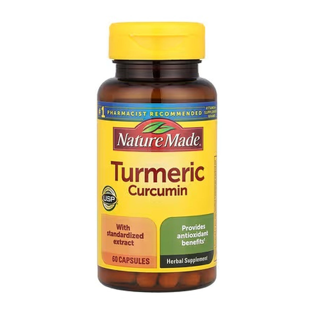 Nature Made Turmeric Curcumin - 60 Capsules