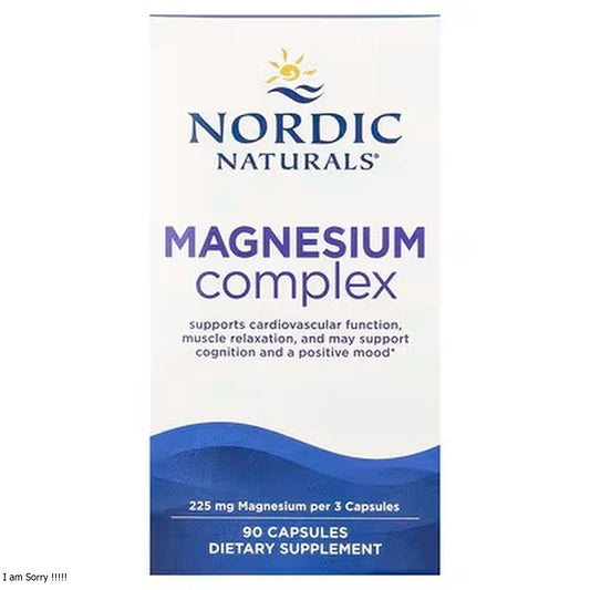 Nordic Naturals Magnesium Complex supplement bottle