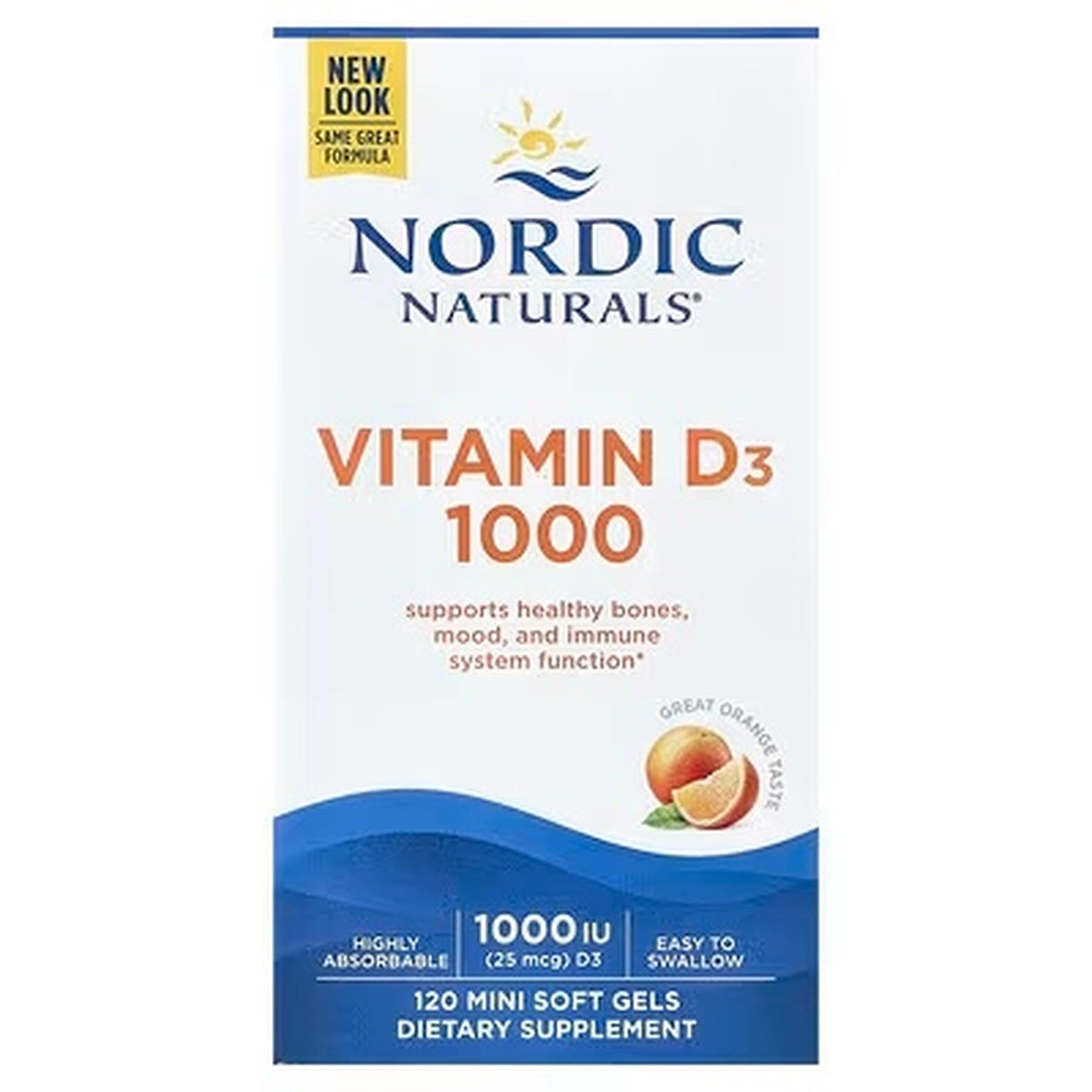 Nordic Naturals Vitamin D3 1000 IU