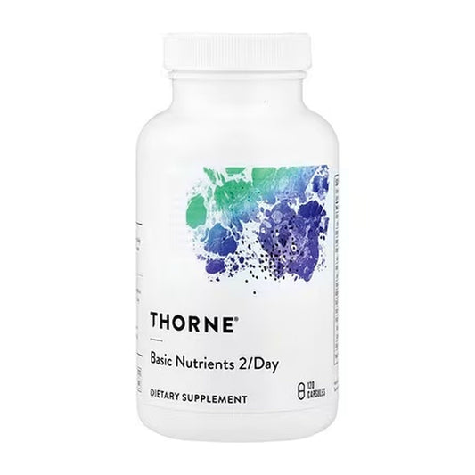 Thorne Basic Nutrients 2 Per Day Complete Daily Multivitamin Mineral Active Coenzyme Forms 120 Capsules 60 Day Supply Dietary Supplement