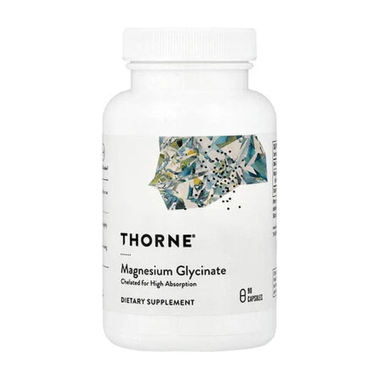 Thorne Magnesium Glycinate Chelated for High Absorption 90 Capsules Dietary Supplement