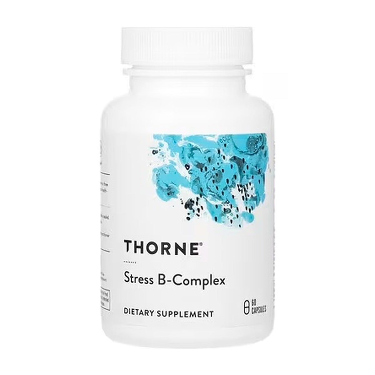 Thorne Stress B-Complex High-Potency Active B Vitamins Stress Energy Adrenal Support 60 Capsules Dietary Supplement