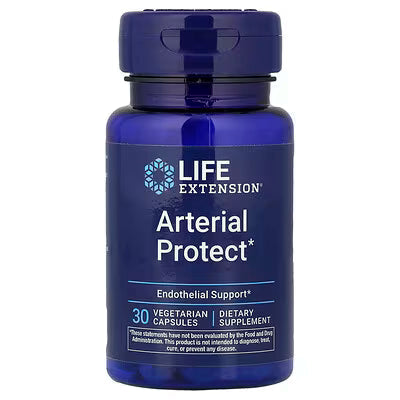 Life Extension Arterial Protect Endothelial Support 30 Vegetarian Capsules