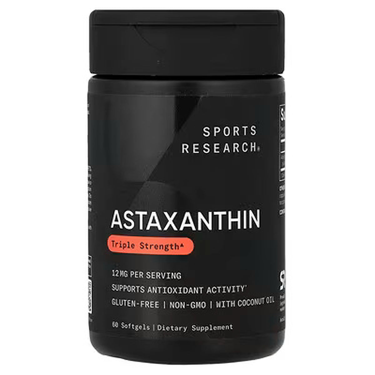 Sports Research Astaxanthin, one of two bottles in this bundle