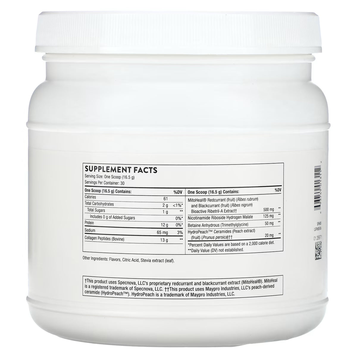 Thorne, Collagen Plus, Passion Berry, 1.09 lb (495 g)