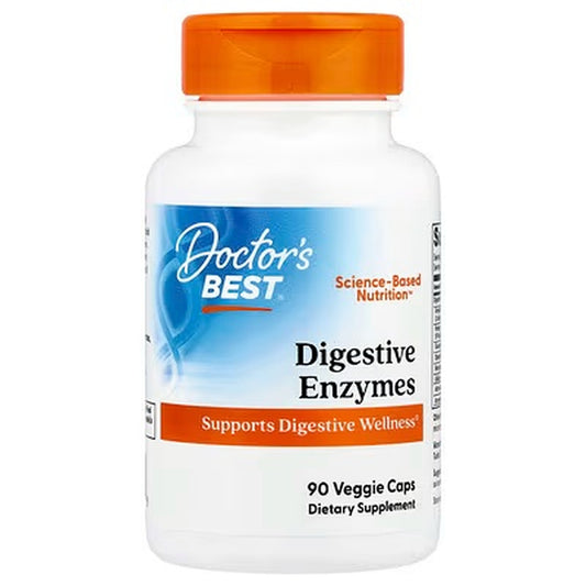 Doctor’s Best Digestive Enzymes – 90 Veggie Capsules — product image 1