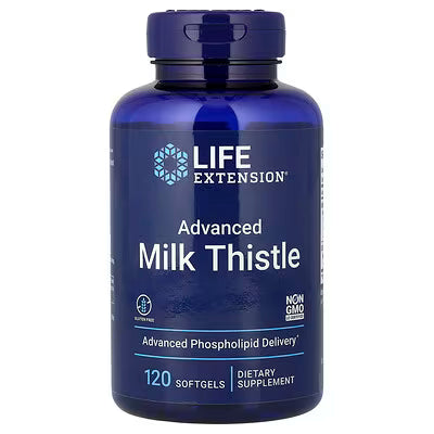 Life Extension Advanced Milk Thistle Advanced Phospholipid Delivery 120 Softgels