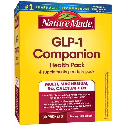 Nature Made GLP-1 Companion Health Pack – 30 Daily Packets — front package