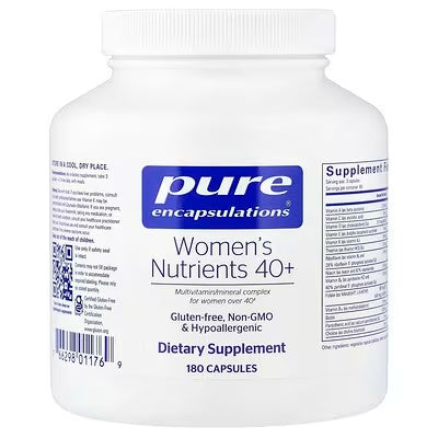 Pure Encapsulations Women's Nutrients 40+ 180 Capsules