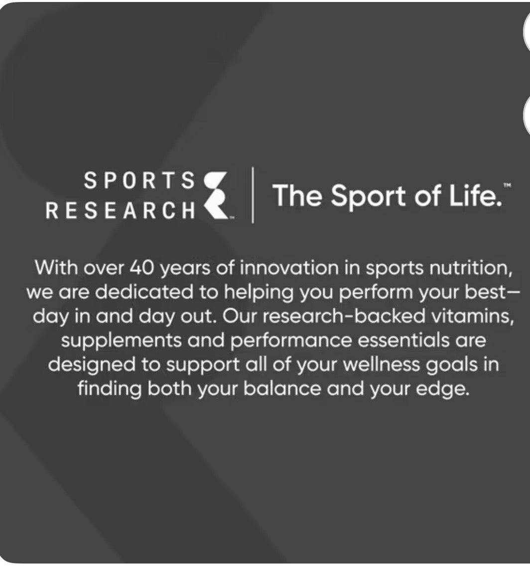 Sports Research brand story The Sport of Life