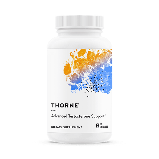 Thorne Advanced Testosterone Support – 60 Capsules — front package