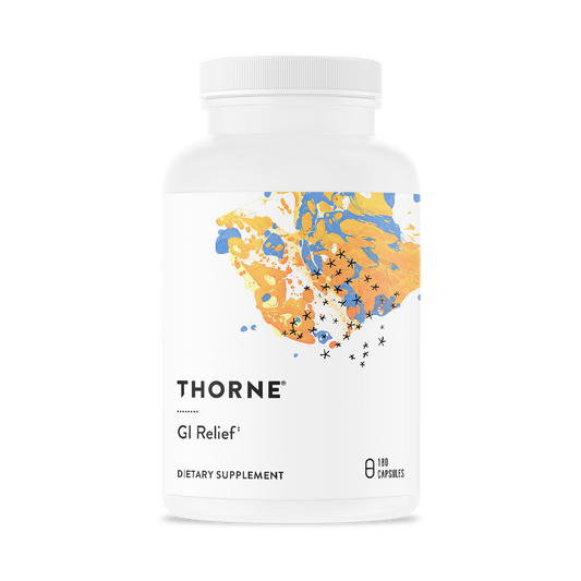 Thorne GI Relief – 180 Capsules — front package