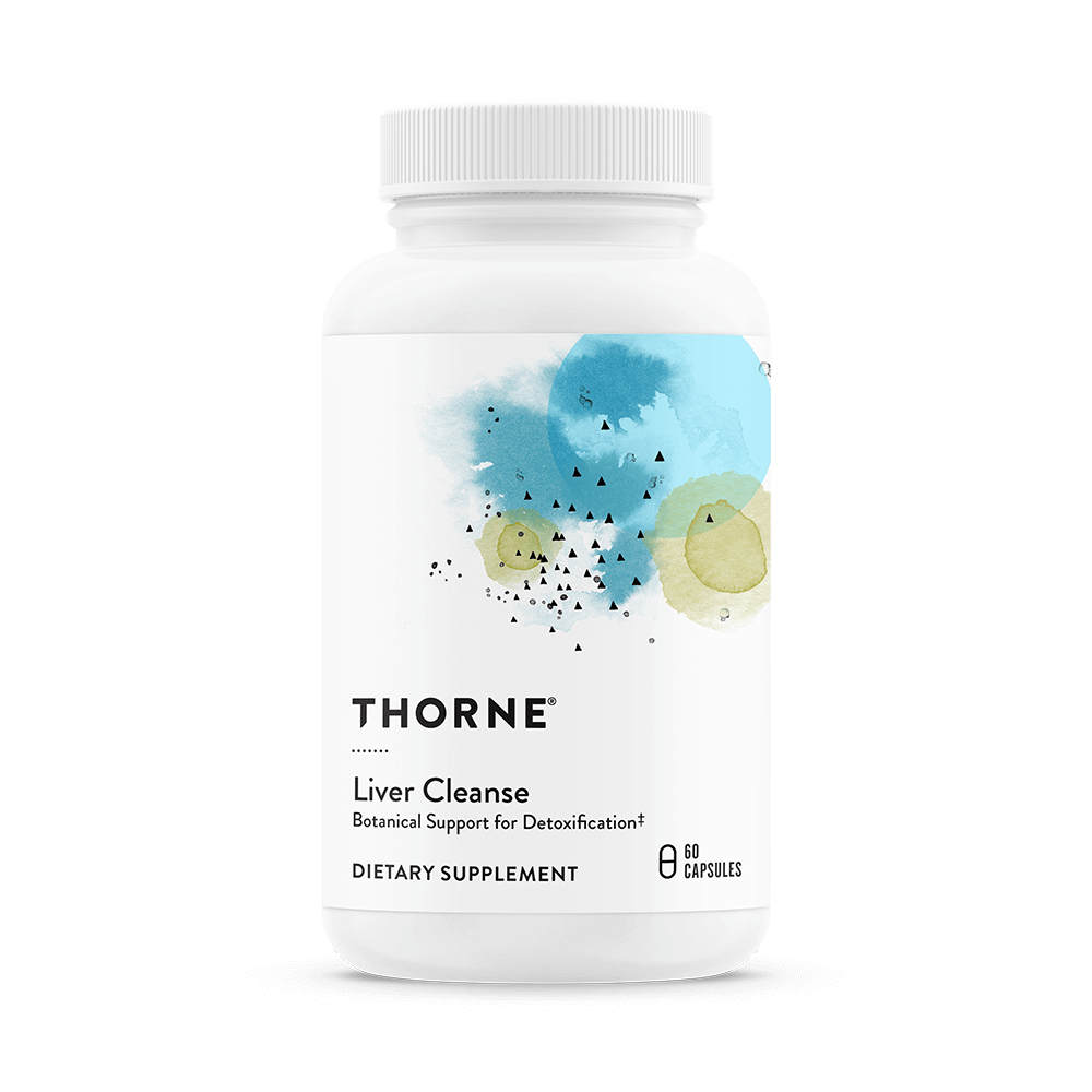 Thorne Liver Cleanse – 60 Capsules — front package