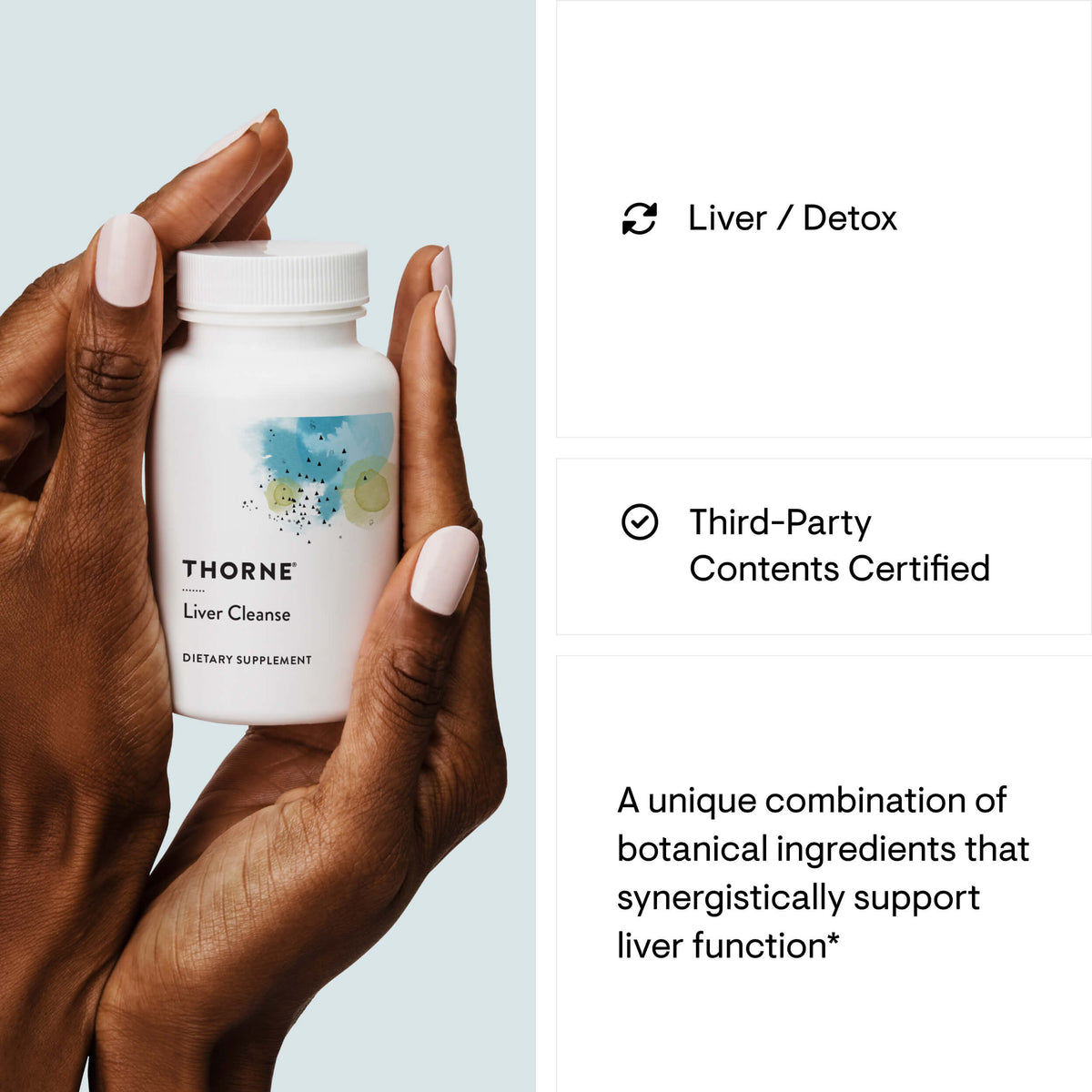 Thorne Liver Cleanse – 60 Capsules — manufacturer product details