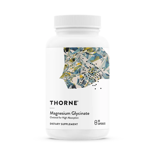 Thorne Magnesium Glycinate – 90 & 180 Capsules — front package