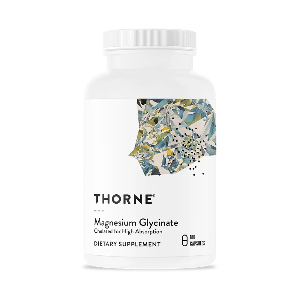 Thorne Magnesium Glycinate 180 Capsules — front package
