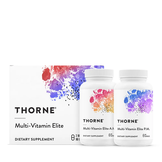 Thorne Multi-Vitamin Elite AM/PM – 180 Capsules — front package
