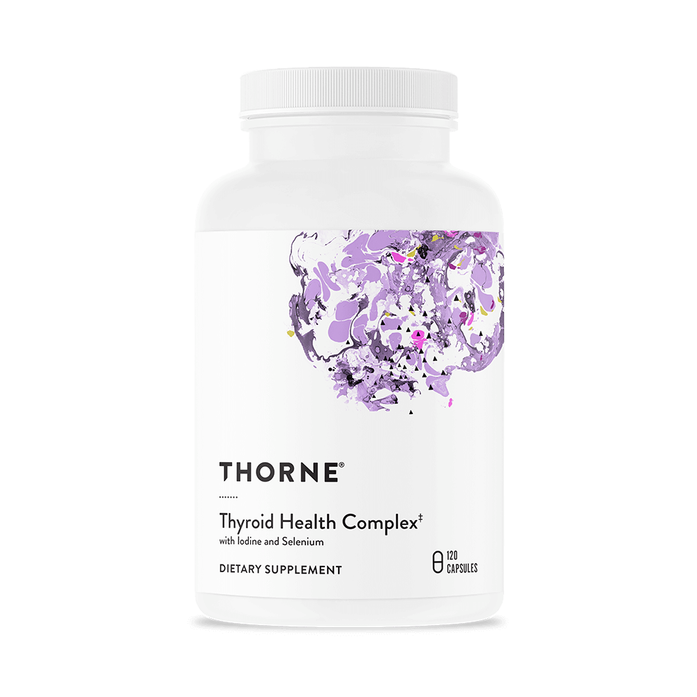 Thorne Thyroid Health Complex (Thyrocsin) – 120 Capsules — front package