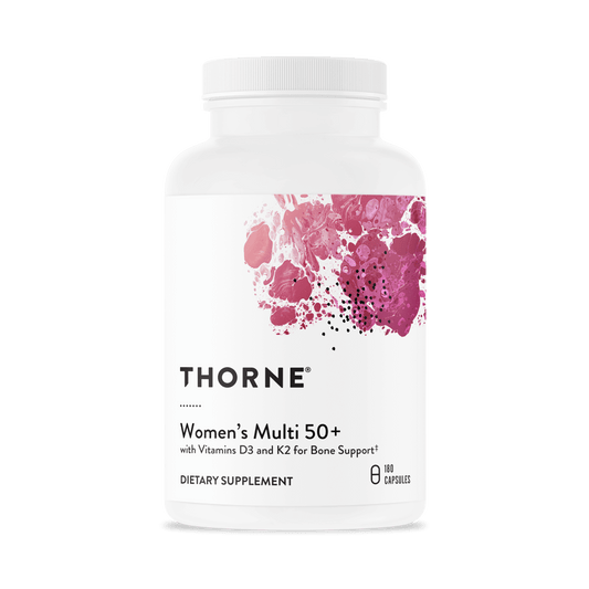 Thorne Women’s Multi 50+ – 180 Capsules — front package